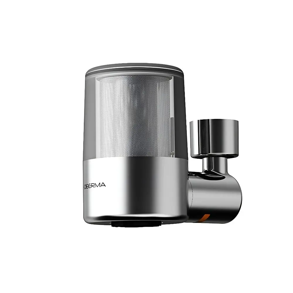 Deerma - Faucet Water Filtr LT01 vodovodní filtr s dvojitou filtrací, 2 režimy proudu vody a otočnou hlavicí 720° - šedý