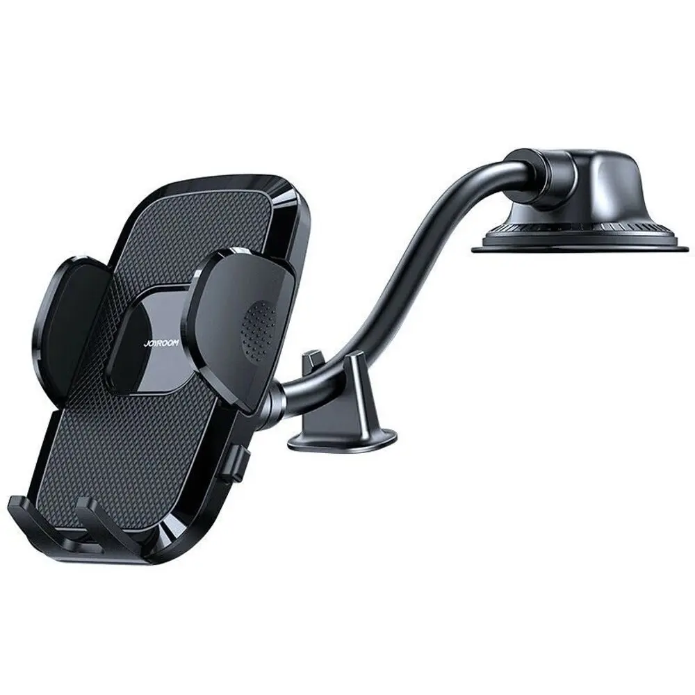 Joyroom Držák telefonu s ohebným ramenem na palubní desku / čelní sklo, černý (JR-ZS259)