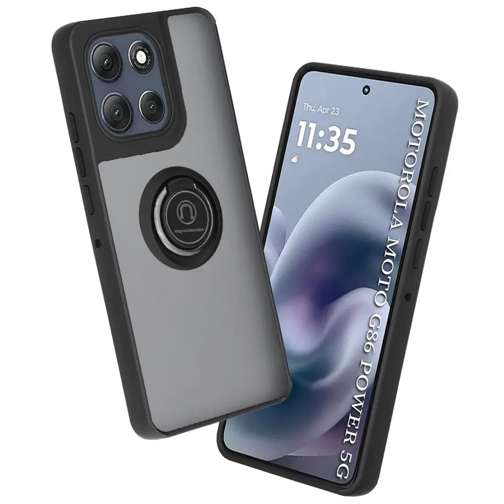 Techsuit Glinth, Motorola Moto G86 Power, černý