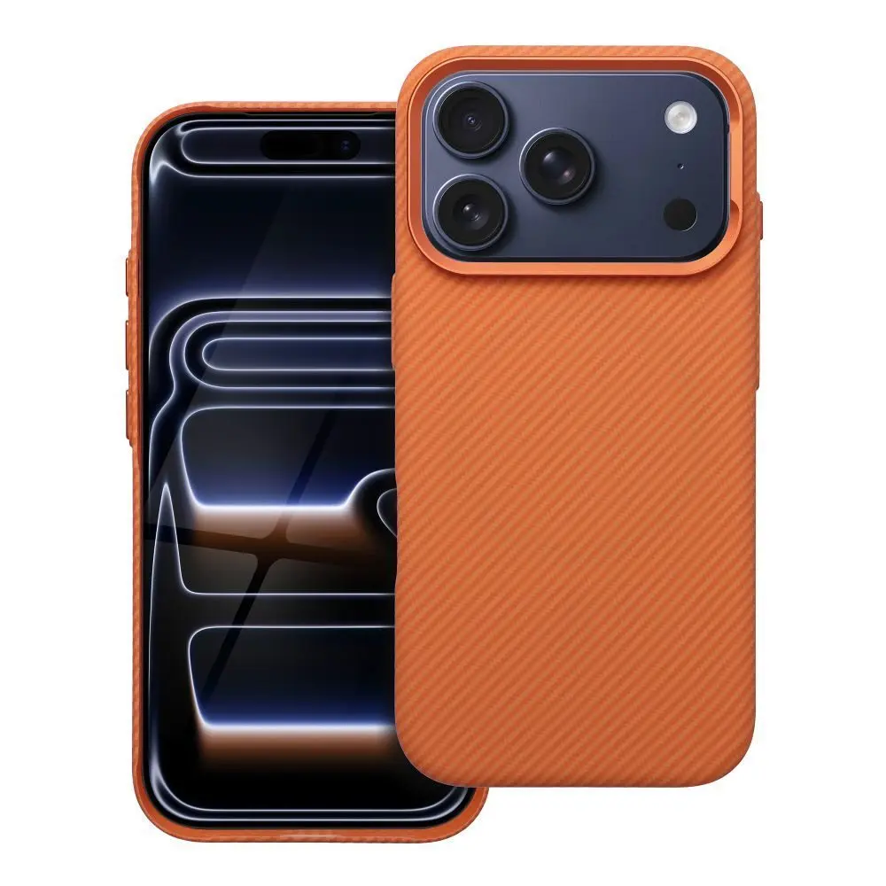 Kevlar MagSafe pouzdro, iPhone 17 Pro Max, oranžové