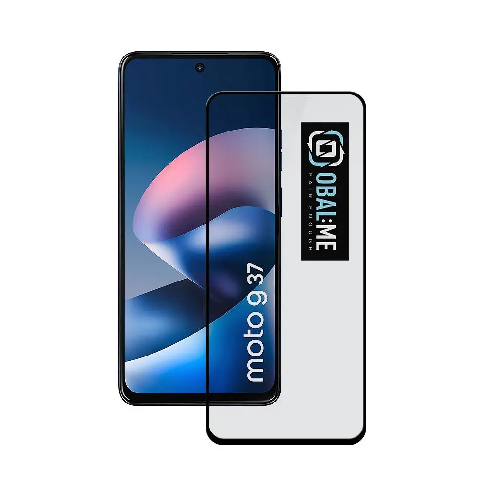 OBAL:ME 5D Tvrzené Sklo pro Motorola G37, černé