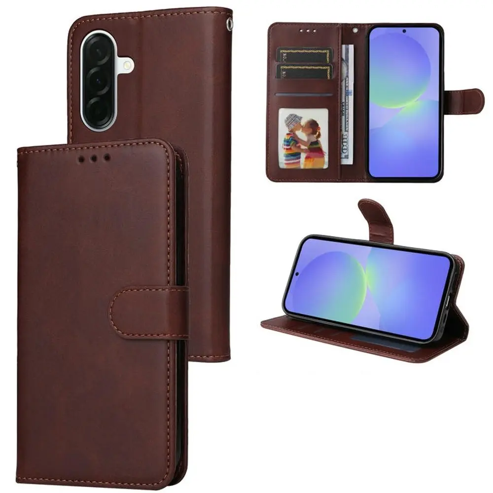 Magnet Case, Samsung Galaxy A37, hnědý