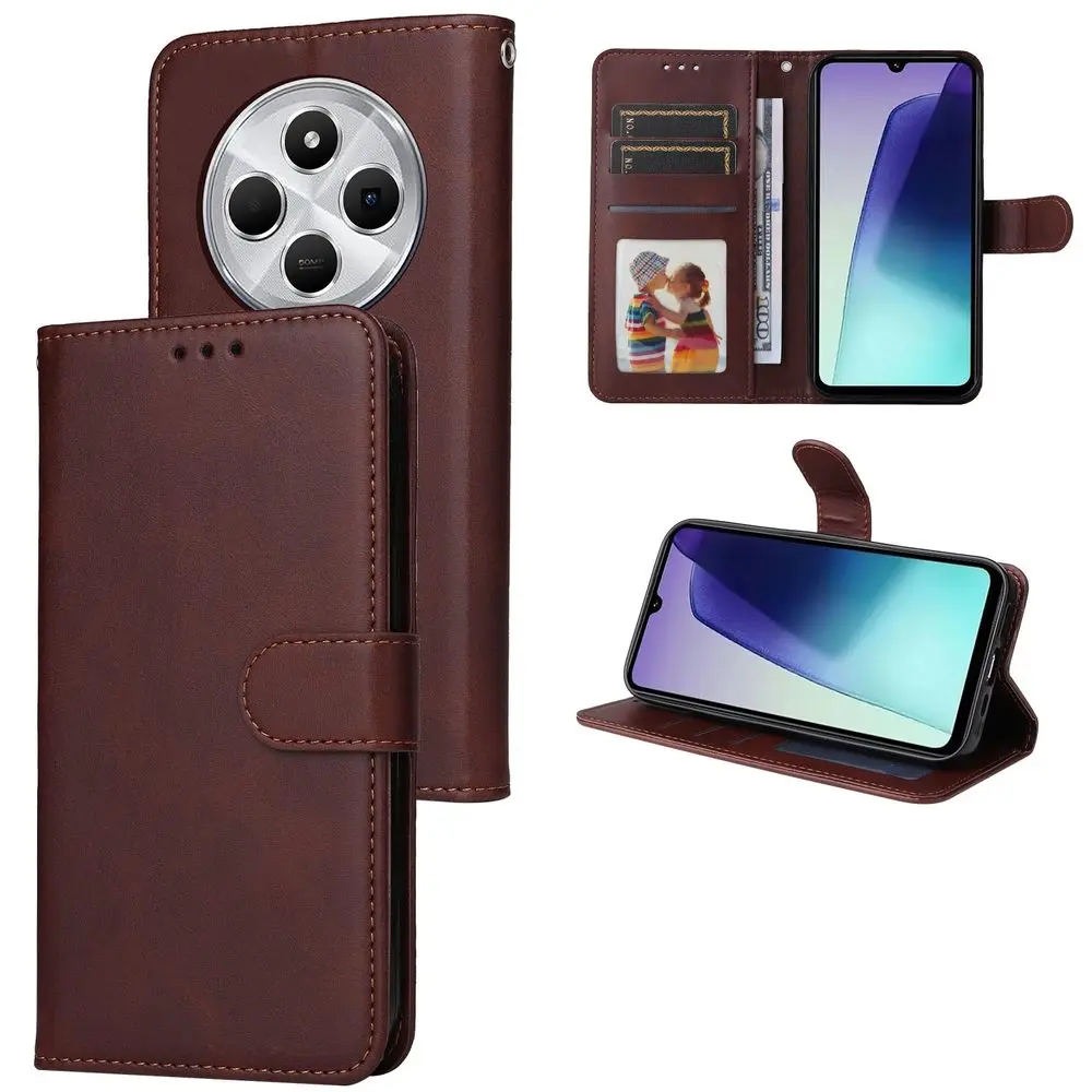 Magnet Case, Xiaomi Redmi 14C, hnědý