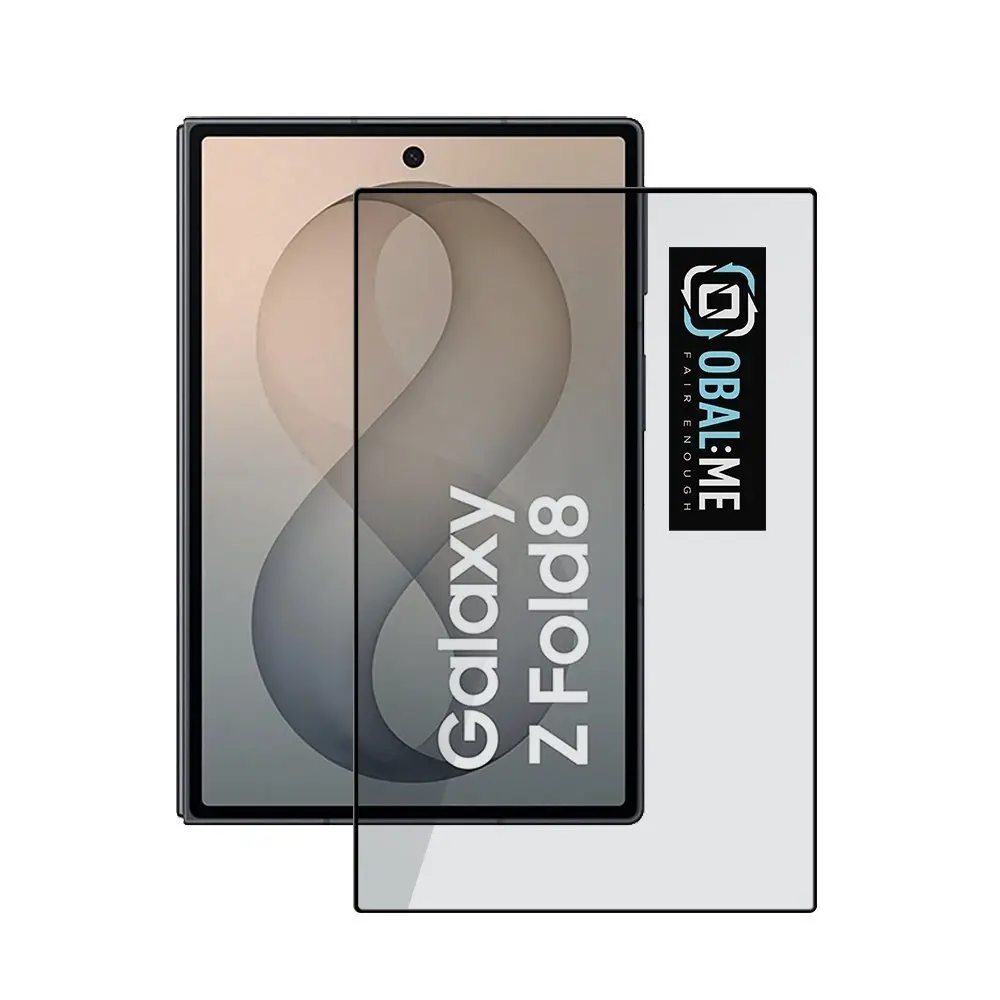 OBAL:ME 5D Tvrzené Sklo pro Samsung Galaxy Z Fold 8, černé