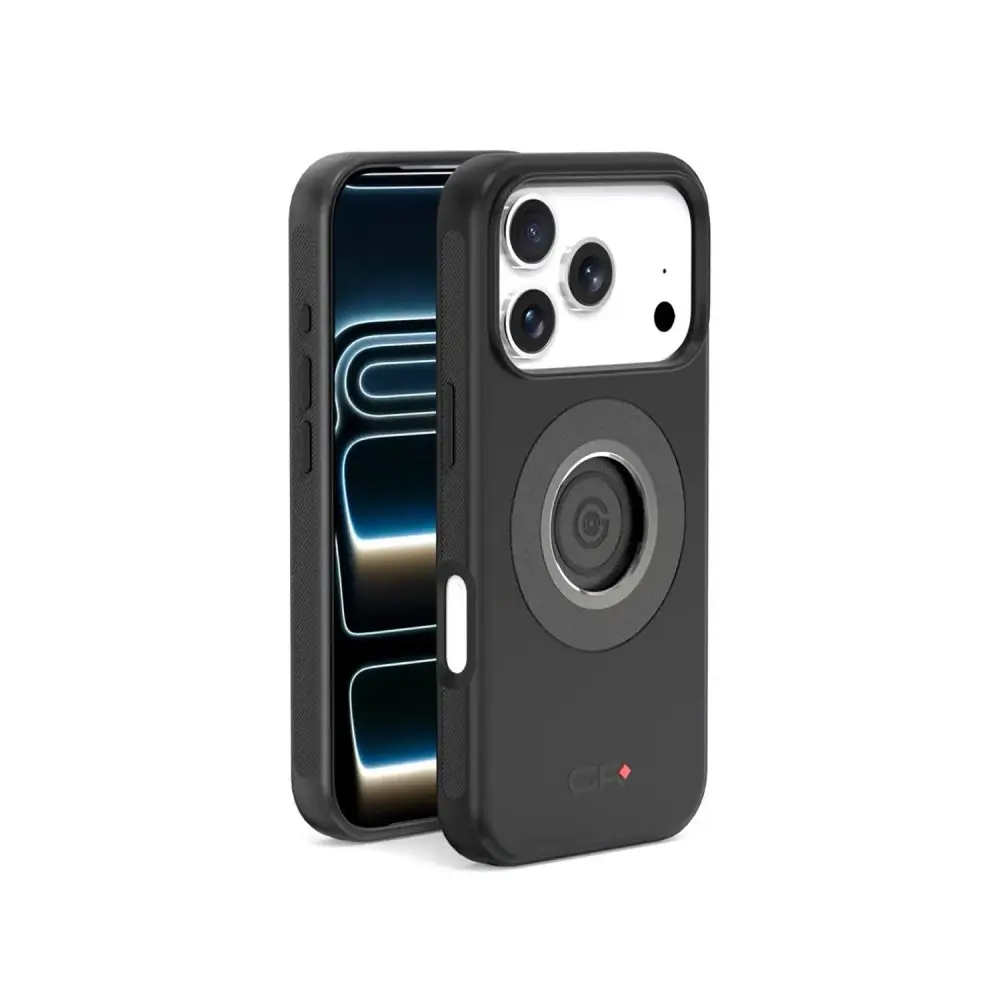 GRxplore Rychloupínací kryt, iPhone 17 Pro / 18 Pro, černý