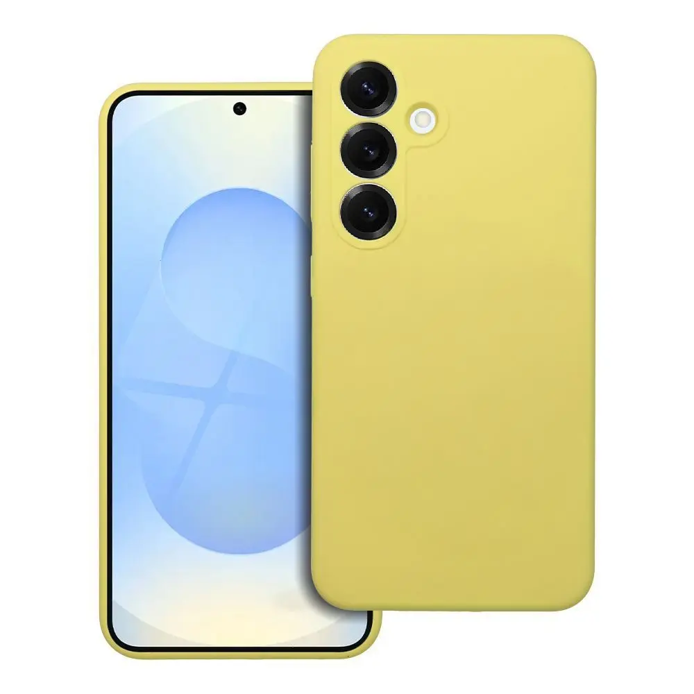 Obal Silicone, Samsung Galaxy S26 Plus, žlutý