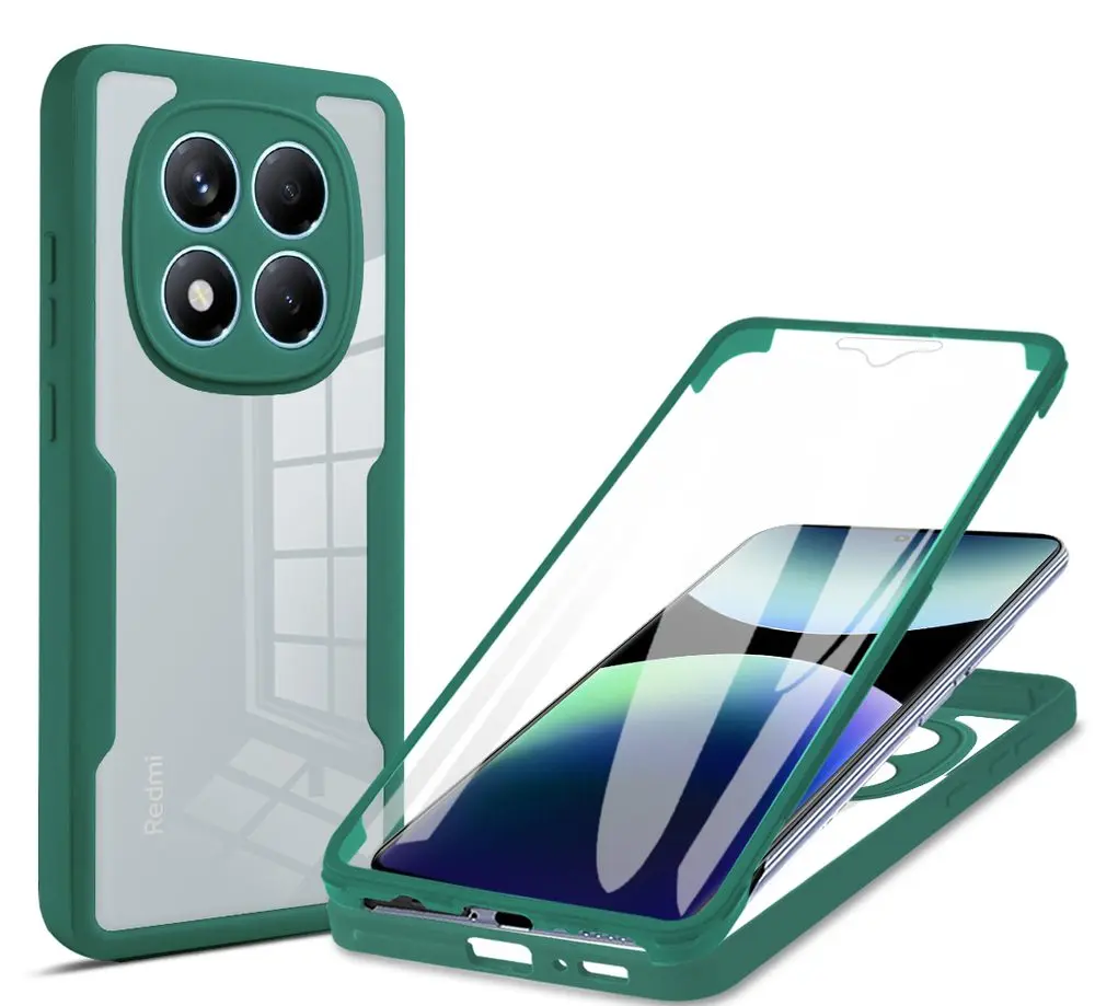 JP Defense colorful obal, Xiaomi Redmi Note 14 Pro 4G, zelený