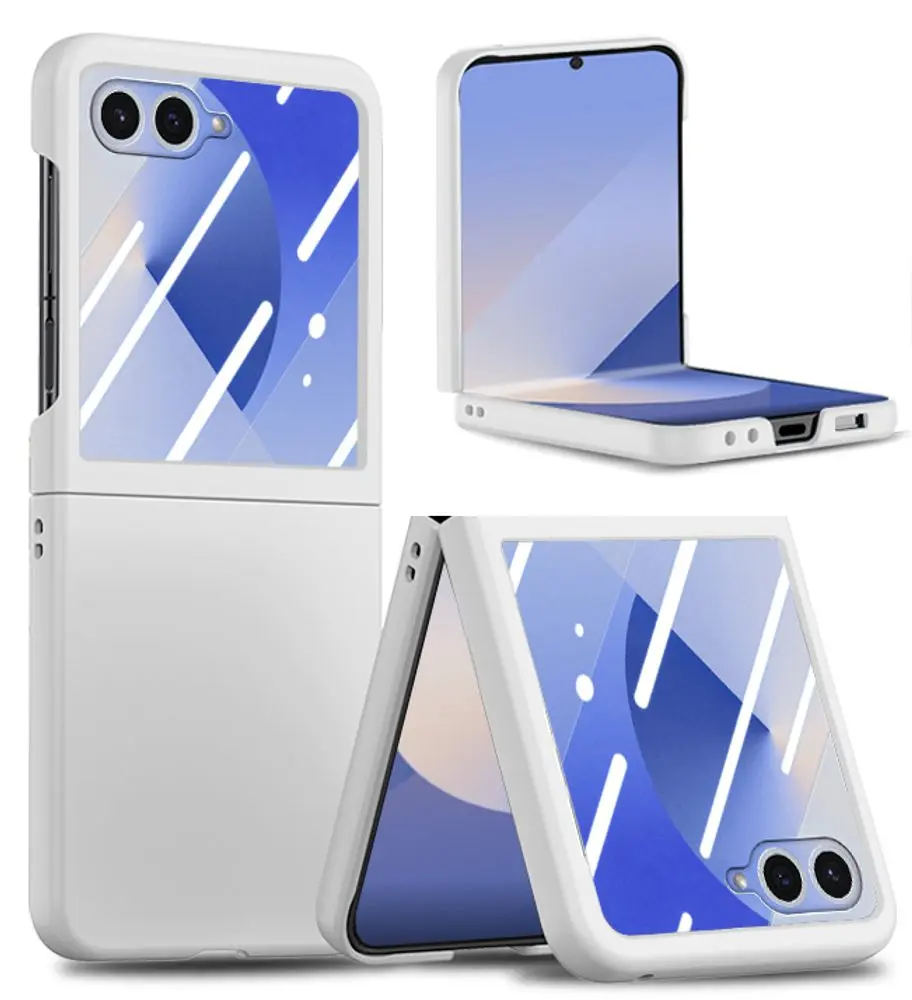 Skin Feeling obal, Samsung Galaxy Z Flip 8, bílý