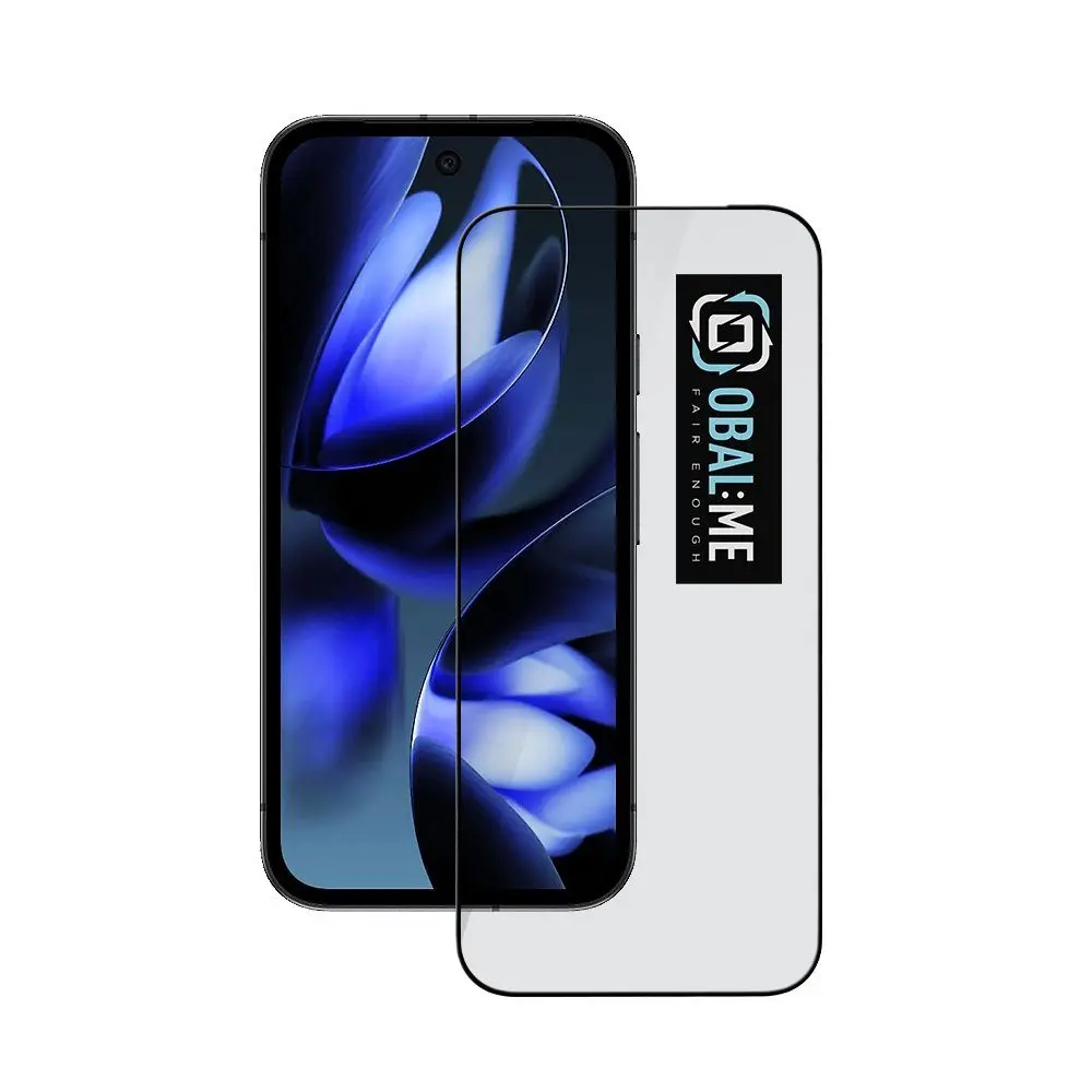 Tvrzené sklo OBAL:ME 5D pro Google Pixel 9a Black