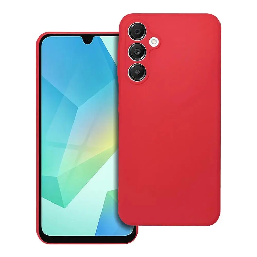 Forcell SOFT case for SAMSUNG A16 5G / A16 4G red 296391