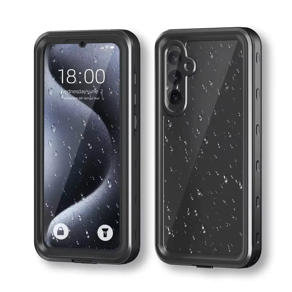 ShellBox IP68 obal, Samsung Galaxy A35 5G, černý