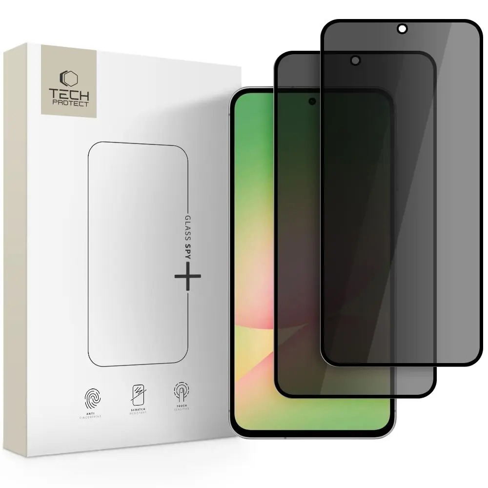 Tech-Protect Tvrzené sklo Privacy, Samsung Galaxy A36 / A56 5G, 2 kusy