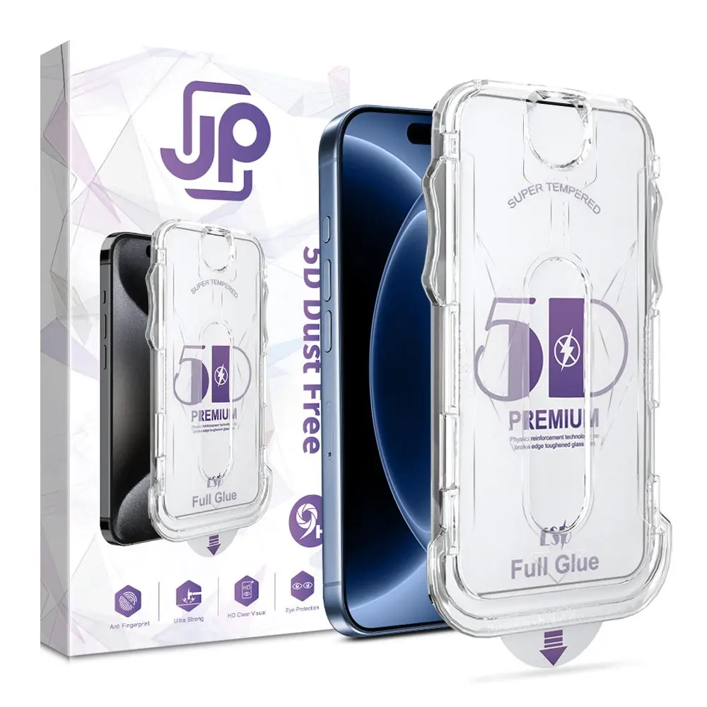 JP DustFree 5D Tvrzené sklo, iPhone 18 Pro Max