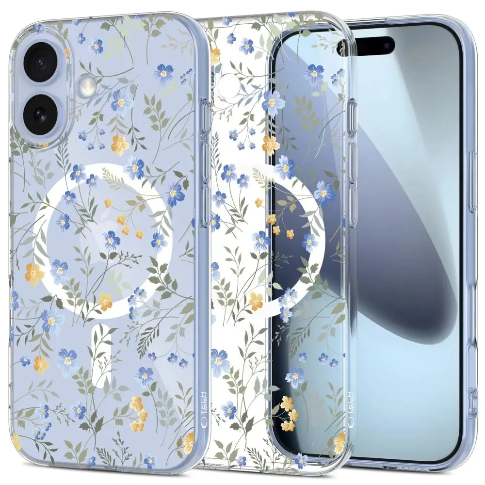 Tech-Protect Flexair MagSafe, iPhone 17, luční kvítí