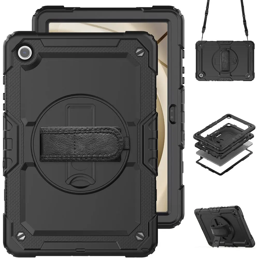 JP Solid360 obal na tablet, Samsung Tab A9 Plus / A11 Plus 11.0" X210 / X215 / X216 / X230 / X235 / X236, černý