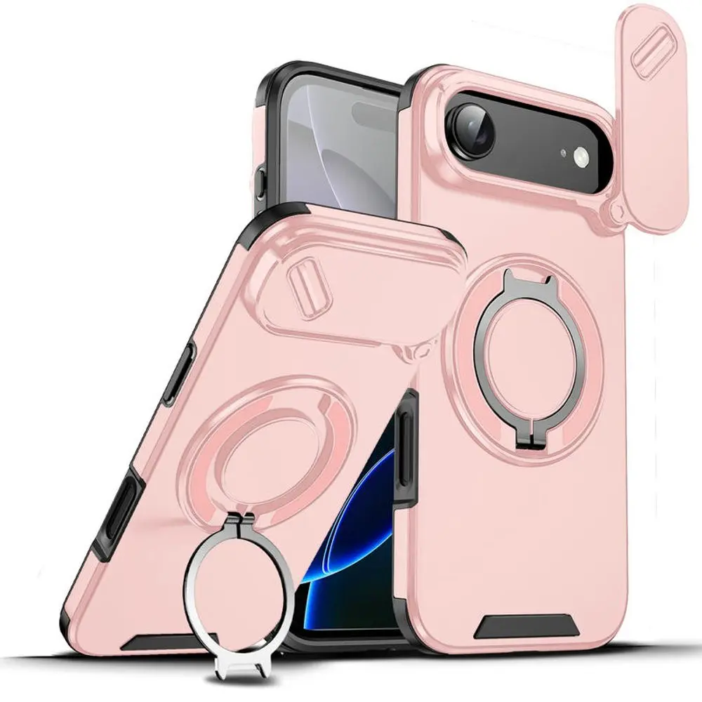 Camslide Stand obal, iPhone Air, růžový