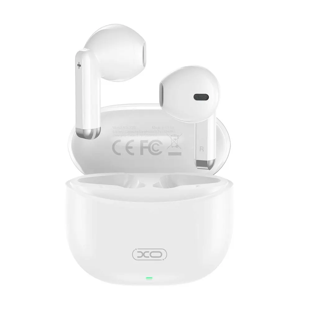 XO Bluetooth sluchátka X33 TWS, bílá
