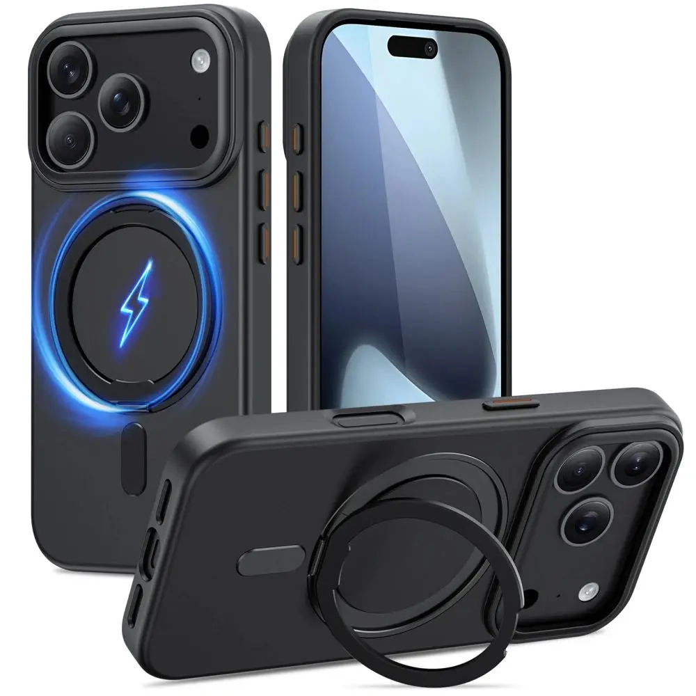 Tech-Protect MagRing MagSafe iPhone 17 Pro, černý matný