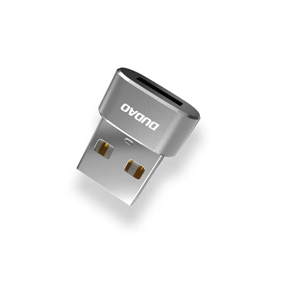 Dudao L16AC Adaptér USB-C na USB, černý
