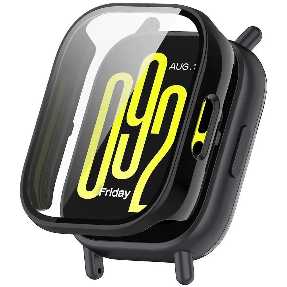 Techsuit Defense360 Pro + Ochranné sklo Xiaomi Redmi Watch 5 Active Černá