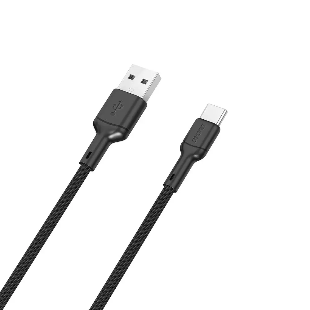 Dudao L9T kabel USB-A - USB-C, 5A, 1 m, černý
