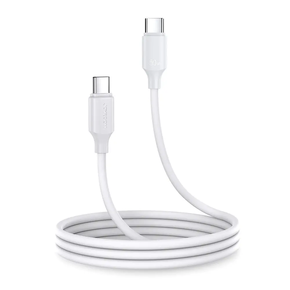Joyroom A9 kabel USB-C - USB-C, PD, QC, 60W, 3A, 1m, bílý
