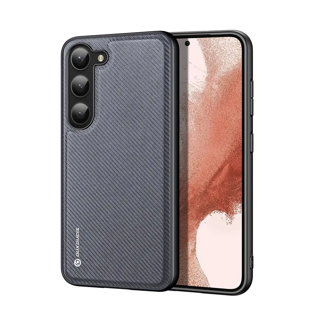 Dux Ducis Fino case, Samsung Galaxy S23 Plus, šedý