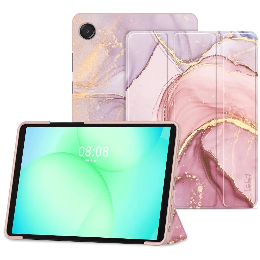 Tech-Protect SmartCase Samsung Galaxy Tab A9 / A11 8.7 X110 / X115 / X133 / X135, marble