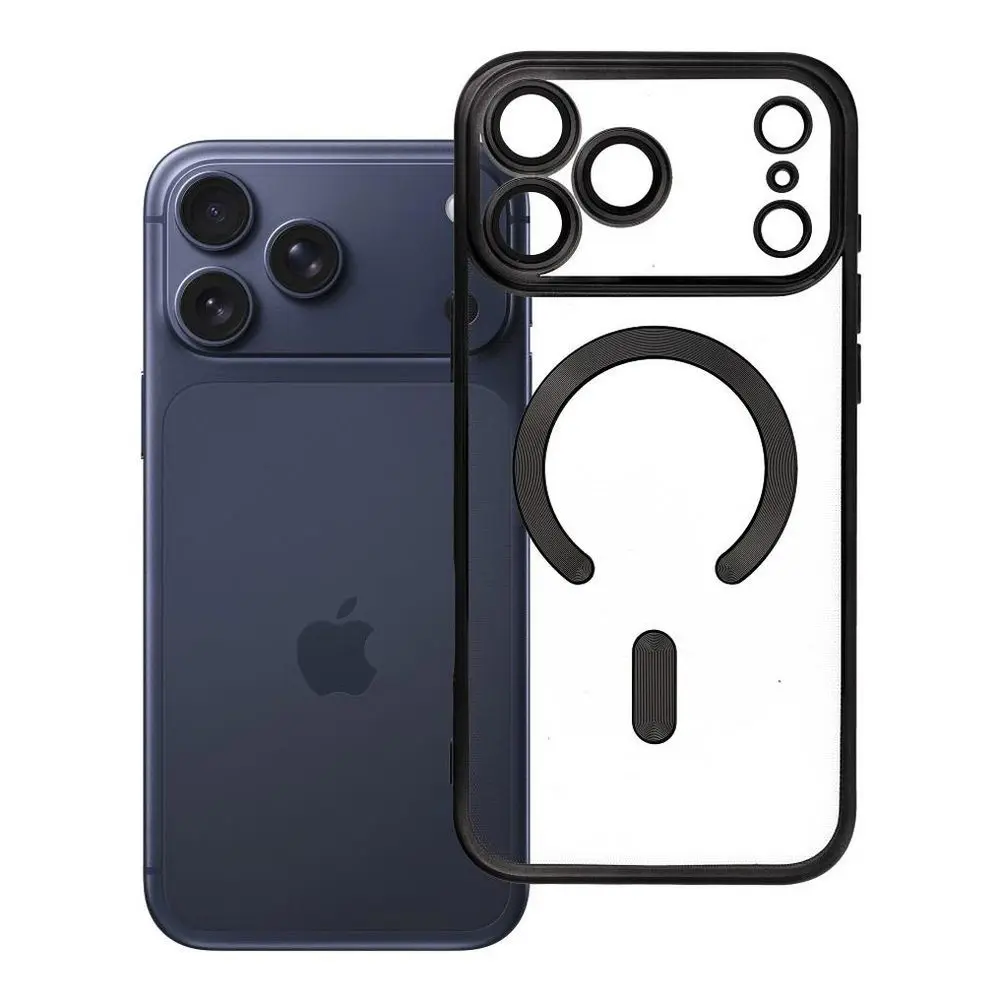 Electro Mag Cover s MagSafe, iPhone 17 Pro Max / 18 Pro Max, černé
