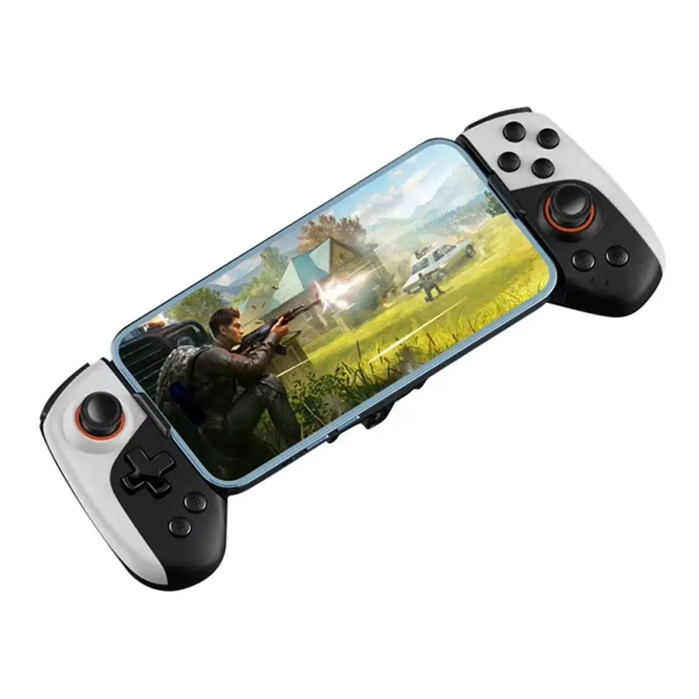 Gamepad JK02 pro mobilní telefon s chlazením pro vzdálené hraní, bílý