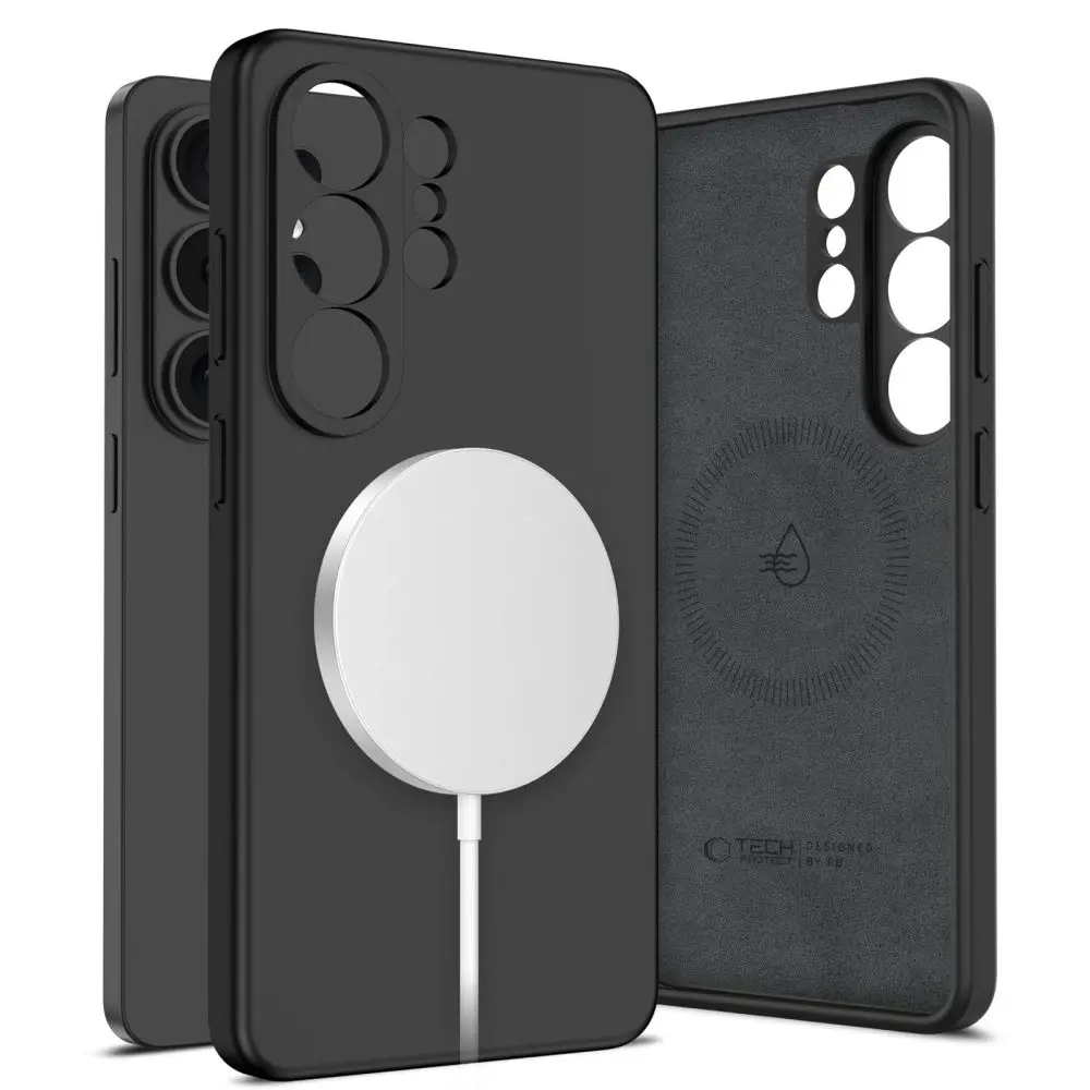 Tech-Protect Silicone MagSafe, Samsung Galaxy S26 Ultra, černý