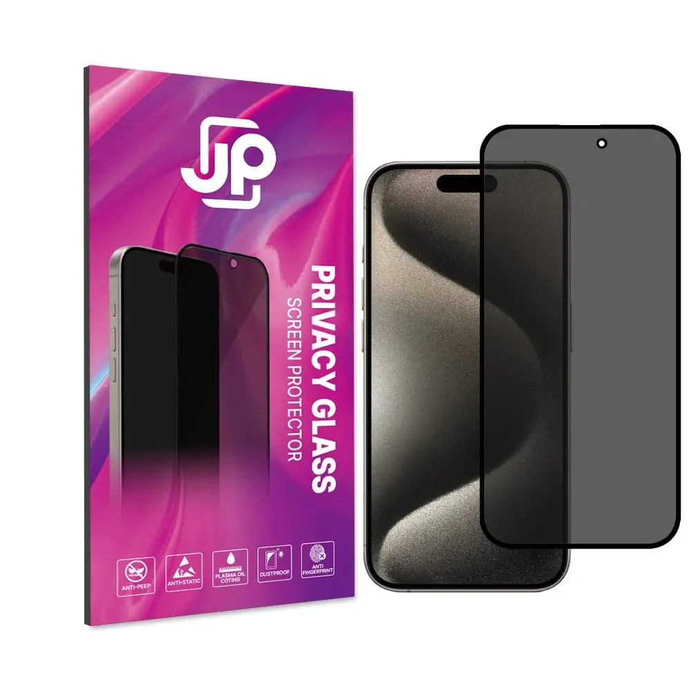JP Privacy Tvrzené sklo, iPhone Air, černé