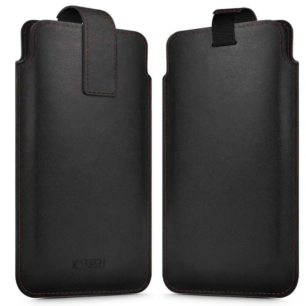 Tech-Protect SM65 Univerzální obal na telefon 6,0–6,9 ″, černý / červený