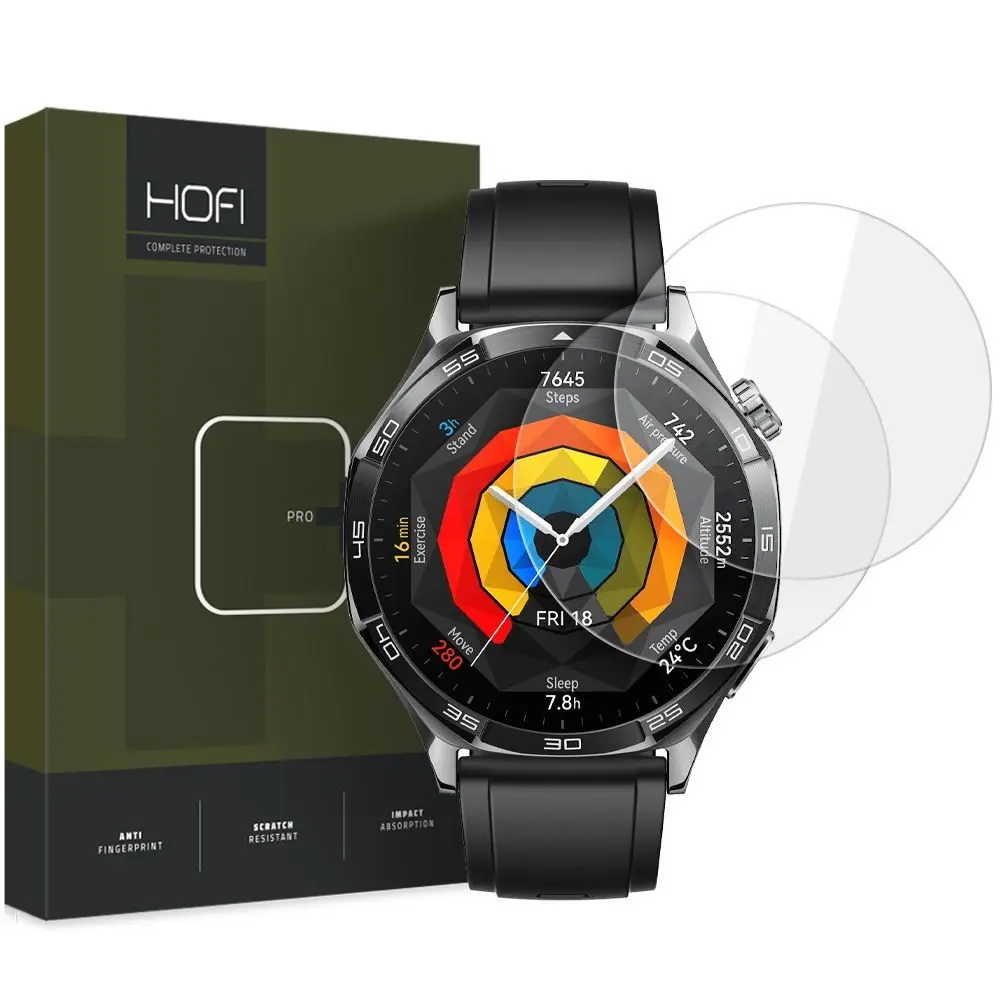 Hofi Pro+ Tvrzené sklo, Huawei Watch GT 5 (46 mm), 2 kusy