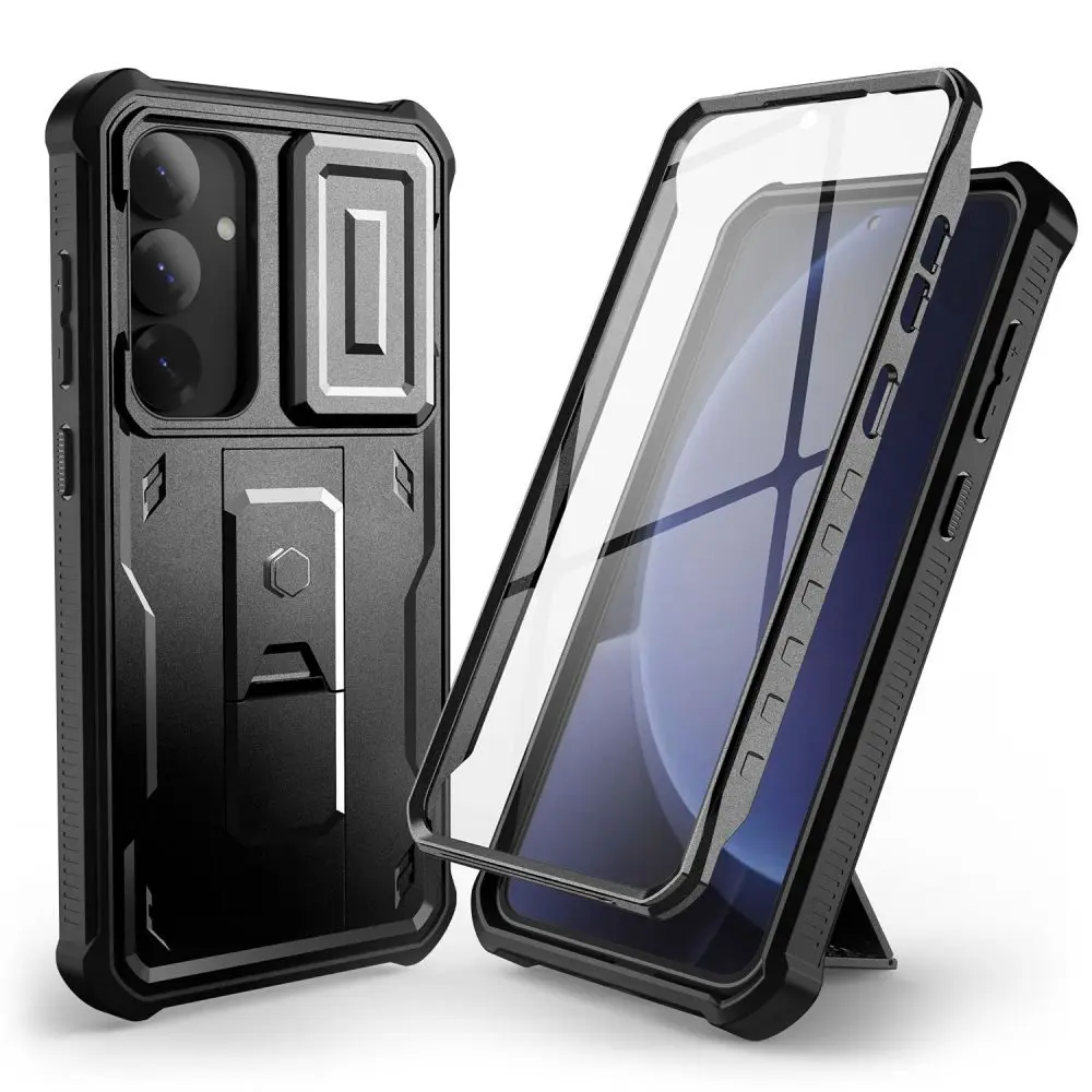 Tech-Protect Kevlar Cam+ pouzdro, Samsung Galaxy S25, černé