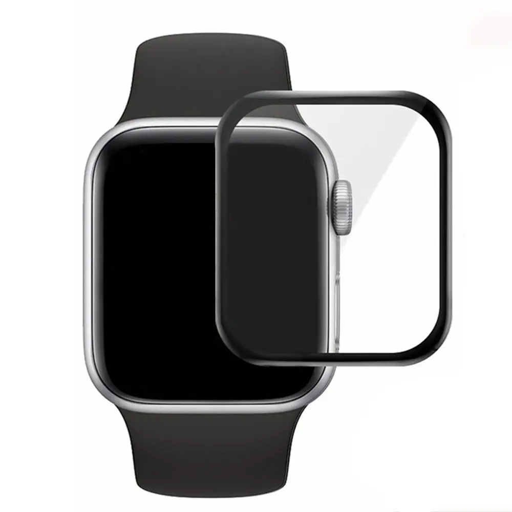 Akrylové tvrzené sklo Full Glue, Apple Watch SE 1 / 2 / 3, 44 mm
