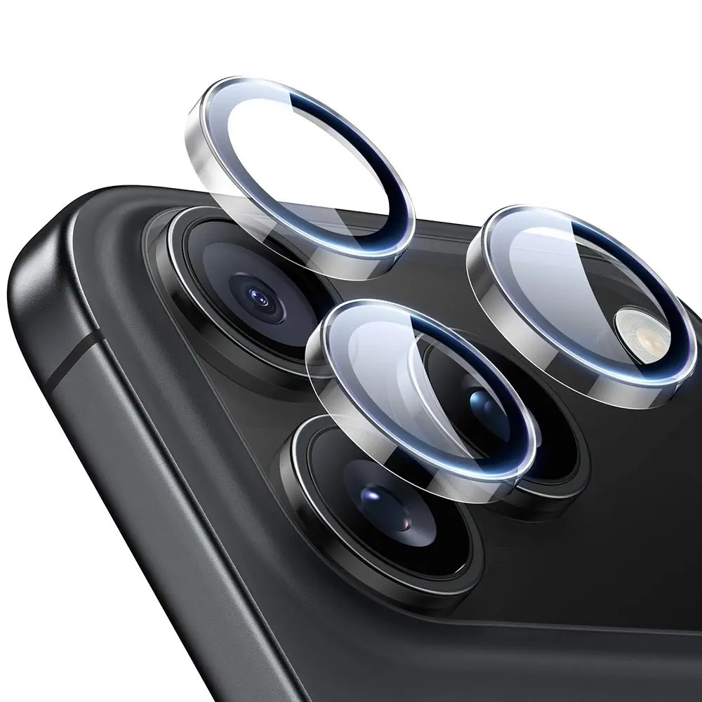 ESR Armorite Tvrzené sklo na čočku fotoaparátu, iPhone 14 Pro / Max / 15 Pro / Max / 16 Pro / Max / 17 Pro / Max, průhledné