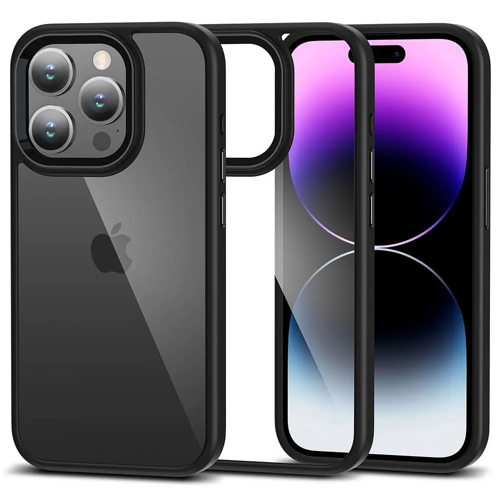 Tech-Protect MagMat, iPhone 15 Pro, clear black