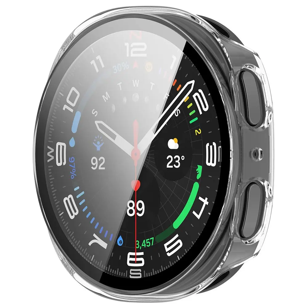 Techsuit – Defense360 Pro obal + ochrana displeje na Samsung Galaxy Watch8 40mm – průhledný