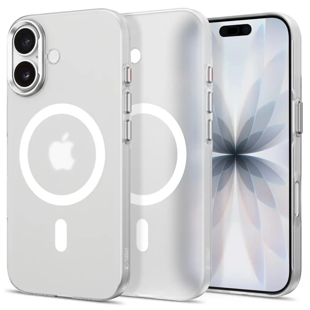 Tech-Protect MagZero MagSafe, iPhone 17, matná bílá