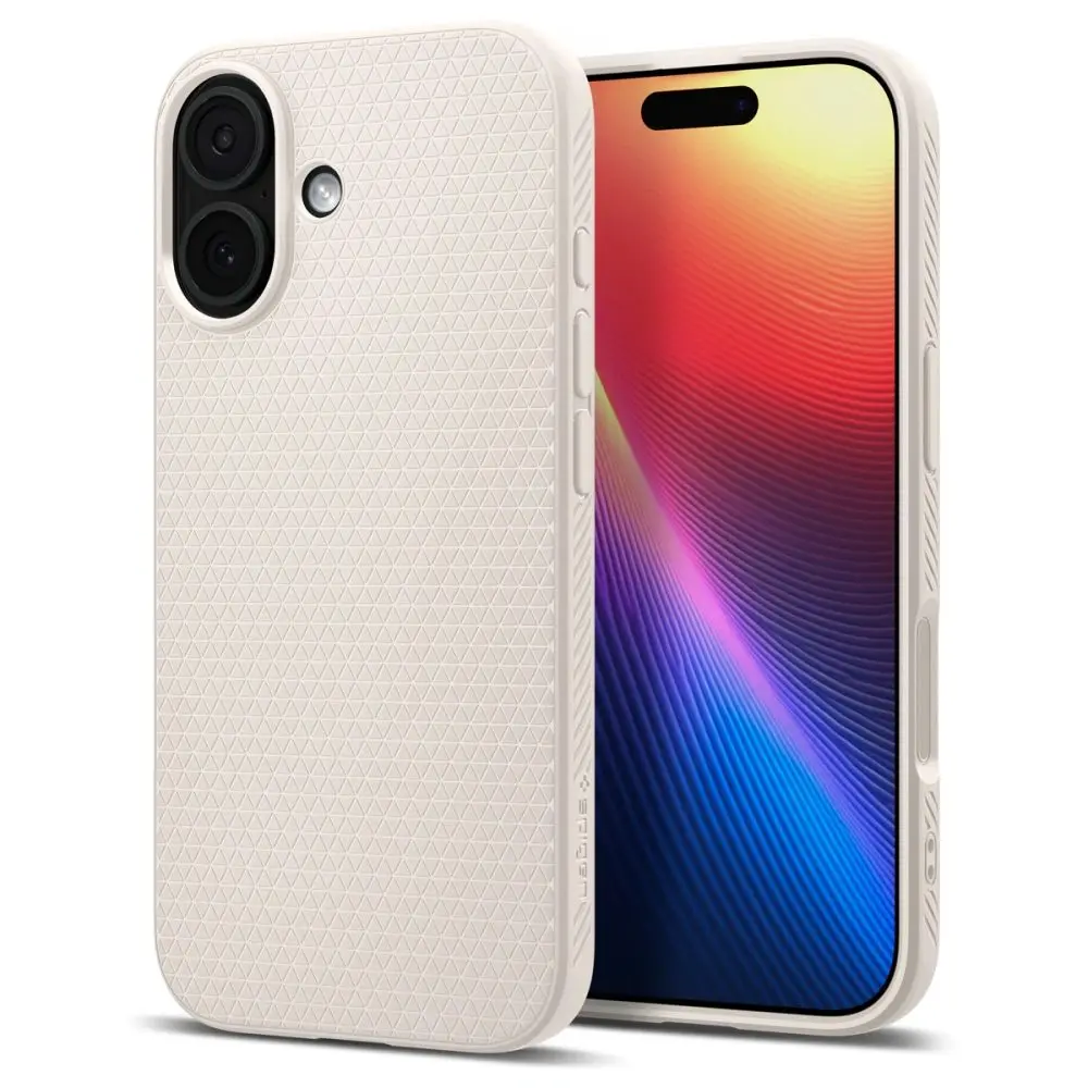 Spigen Liquid Air, iPhone 17, přírodní titan