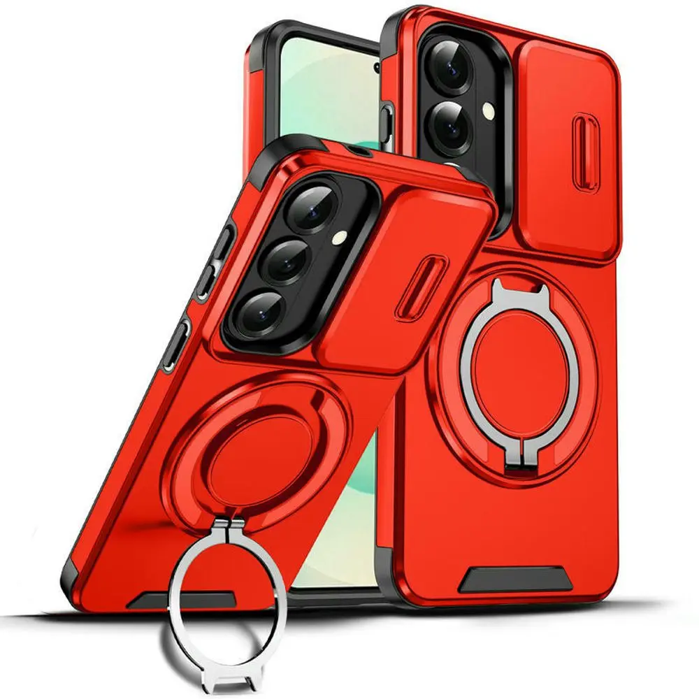 Camslide Stand obal, Samsung Galaxy S26, červený