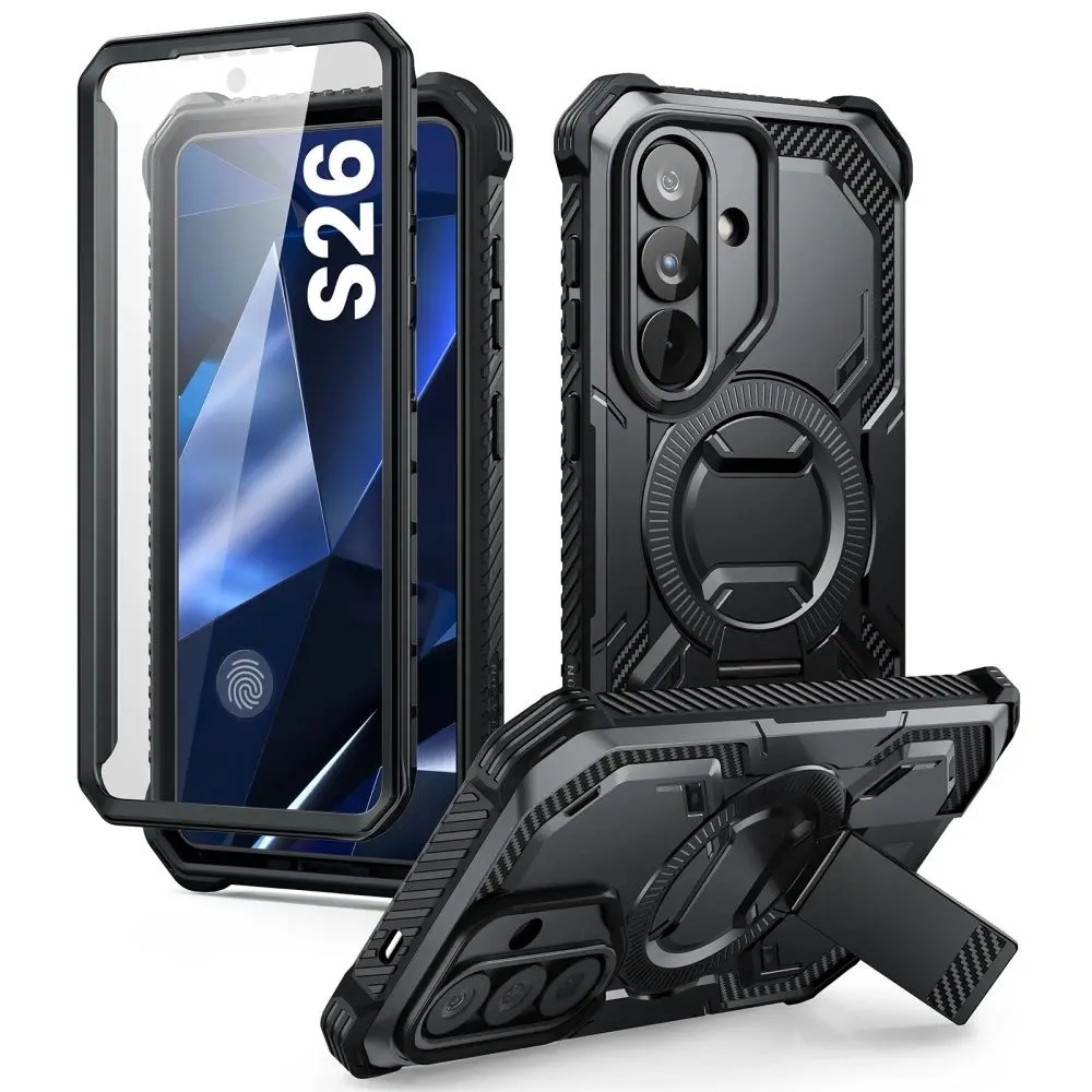 Supcase Iblsn ArmorBox Mag MagSafe, Samsung Galaxy S26, černý