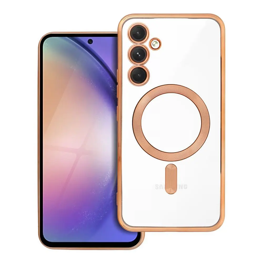 Electro Mag Cover s MagSafe, Samsung Galaxy A54, zlaté