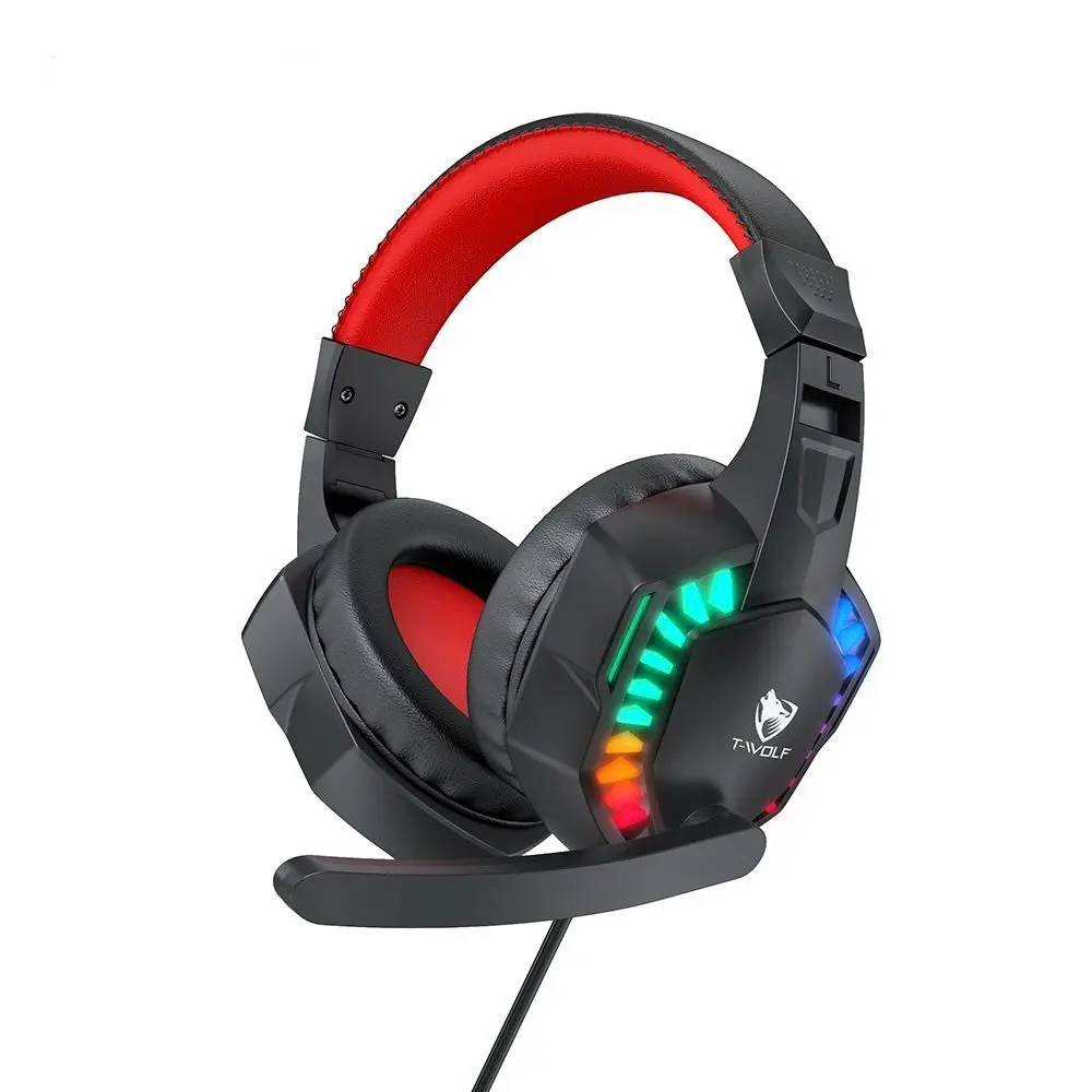 Herní sluchátka T-WOLF H120 RGB