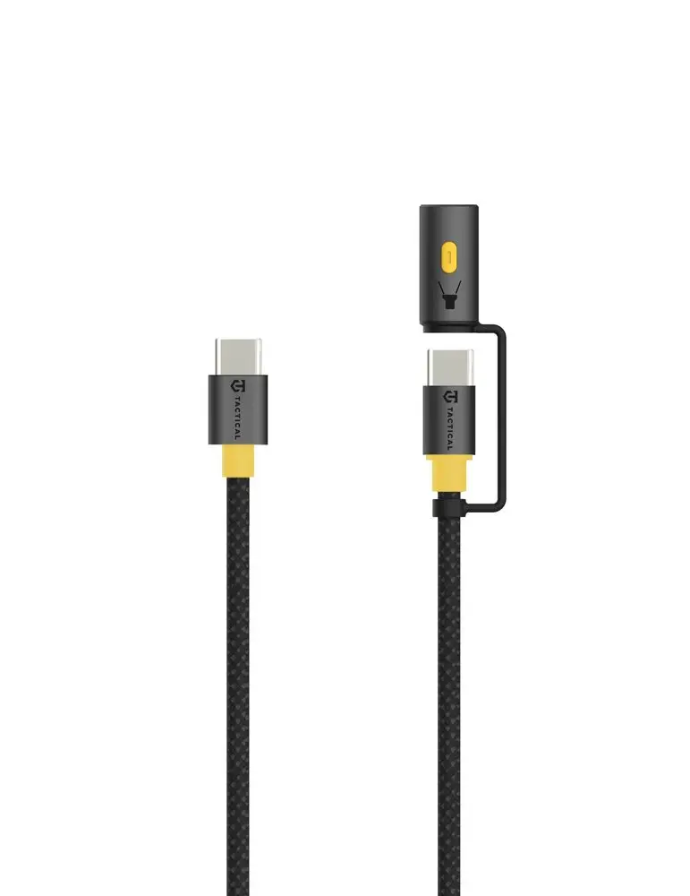Tactical Stinger Cable USB-C/USB-C 1,5m Black 57983125424