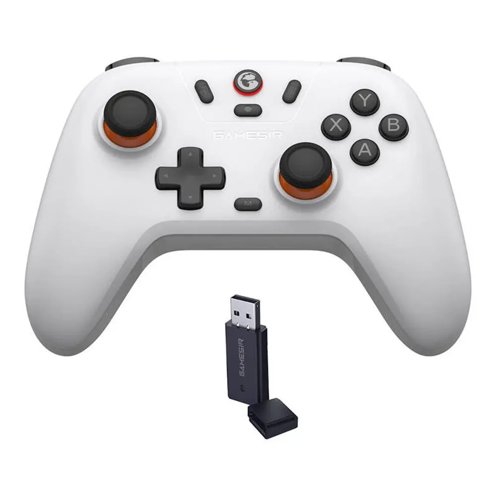 GameSir T4n Lite bezdrátový herní ovladač, bílý