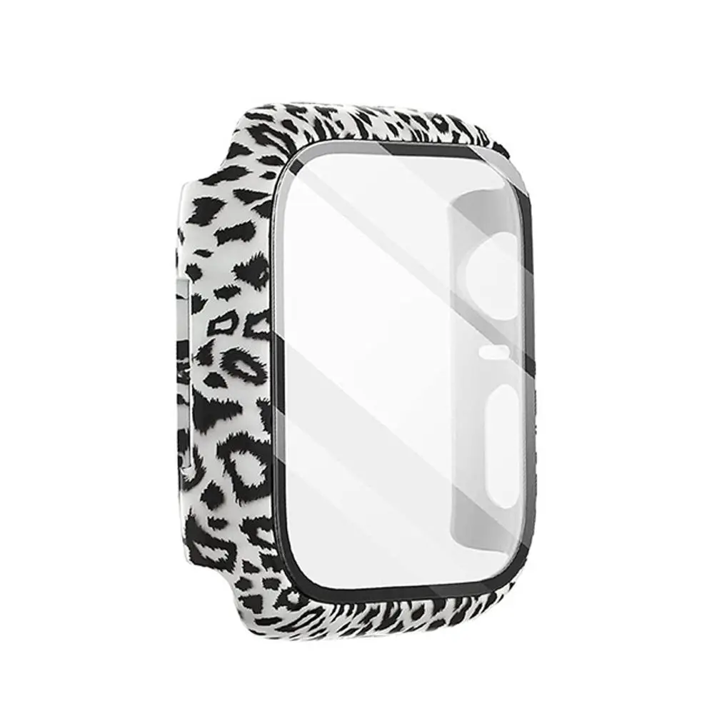 JP Watch case Motive, Apple Watch 7 / 8 / 9, 41 mm, leopard černobílý