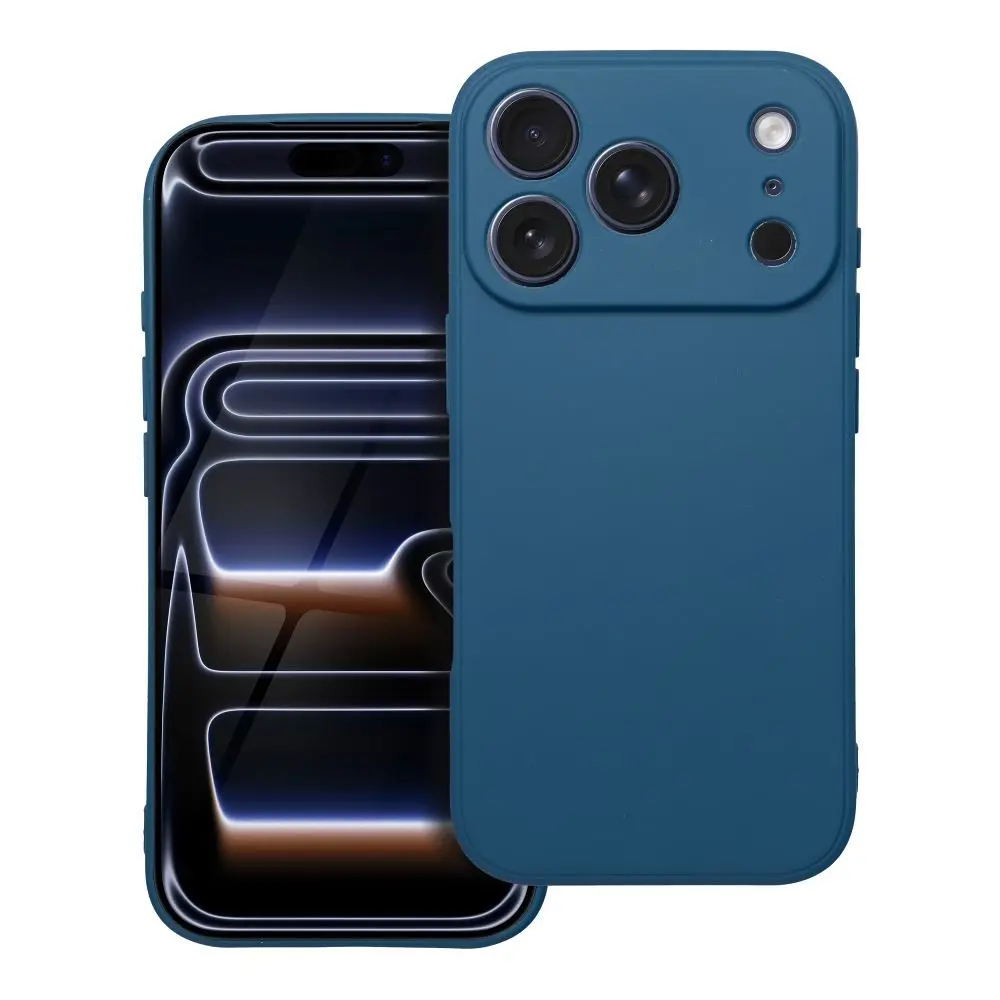 Matt obal, iPhone 17 Pro, modrý