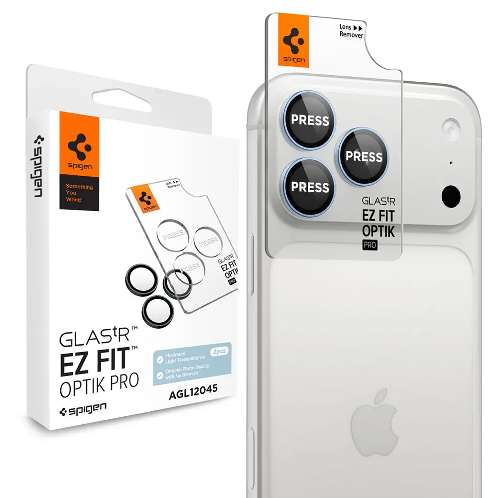 Spigen Optik.TR Ez Fit (AGL12045), ochrana fotoaparátu, 2 kusy, iPhone 18 Pro / 18 Pro  Max, modrá